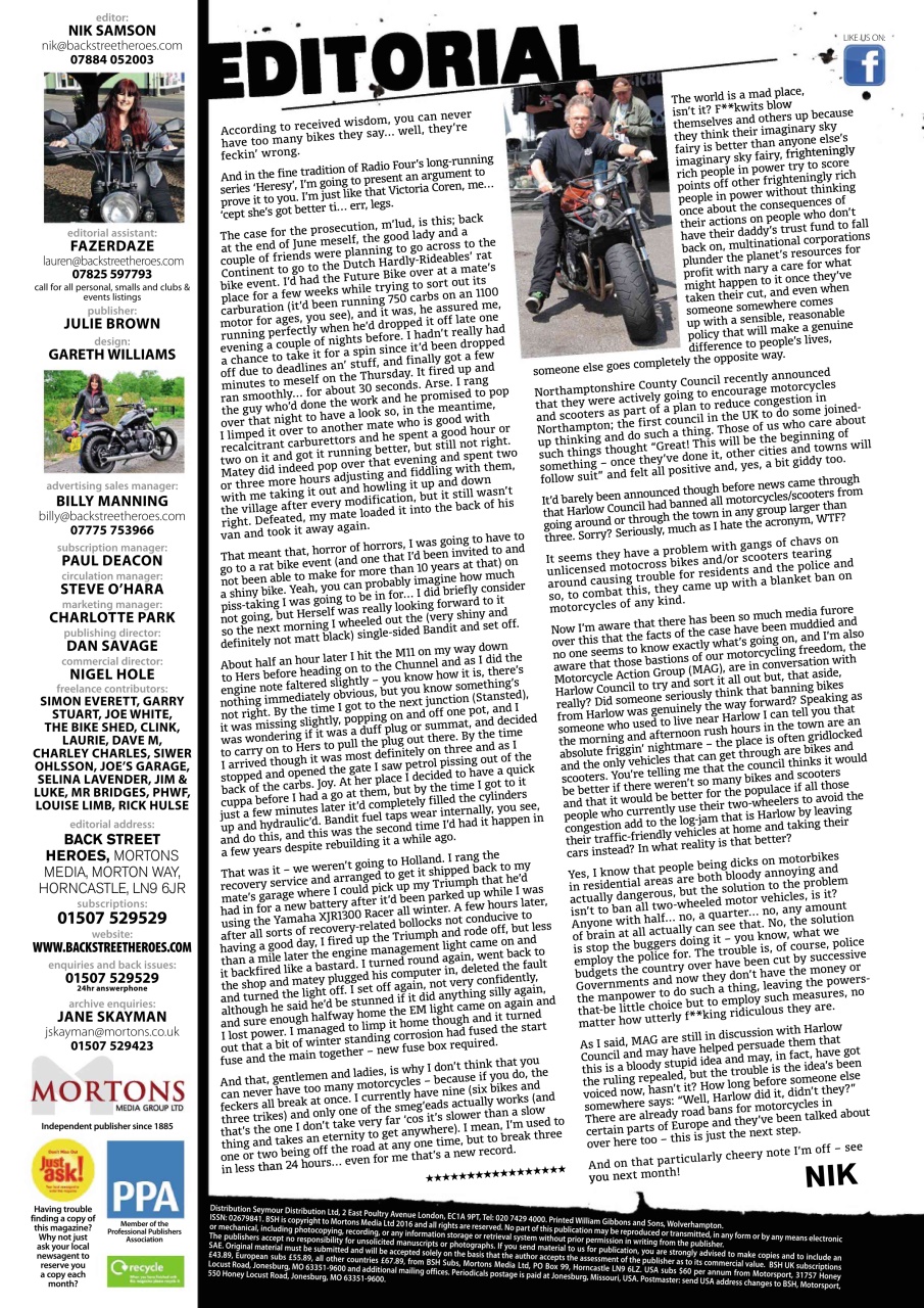 Back Street Heroes Preview Pages