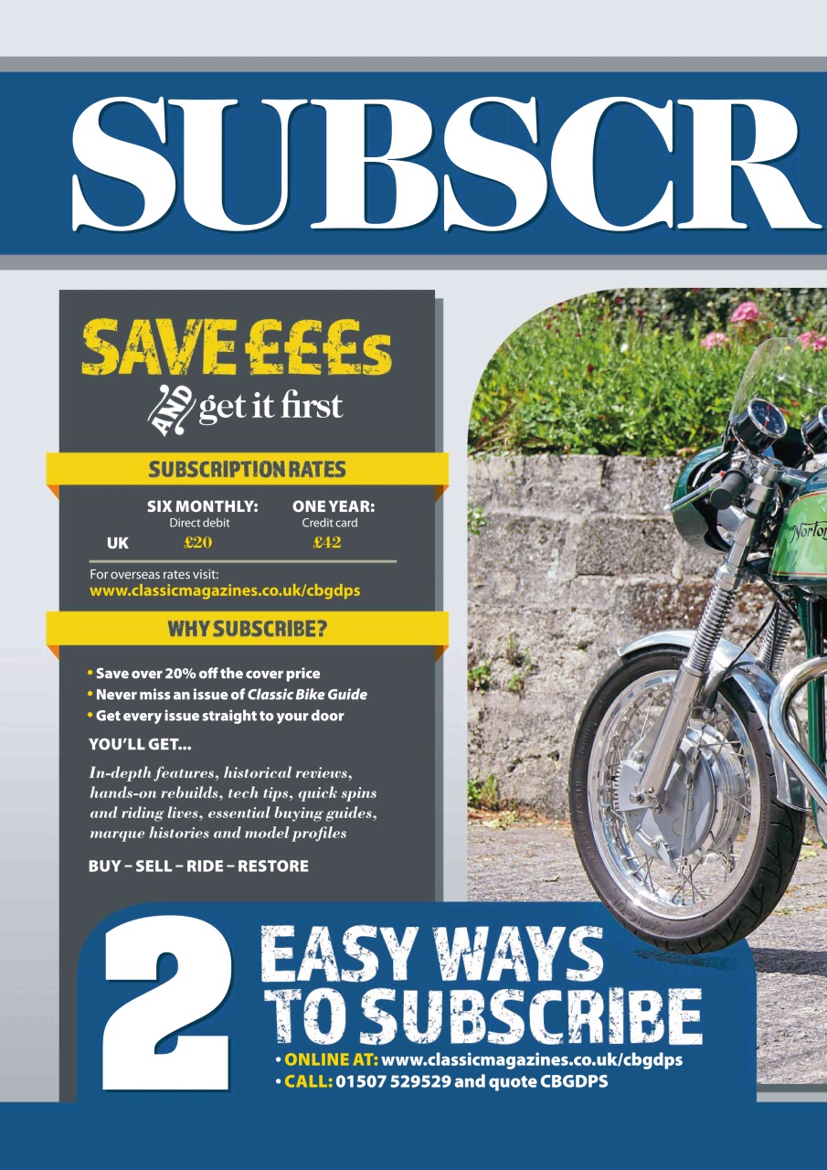 Classic Bike Guide Preview Pages