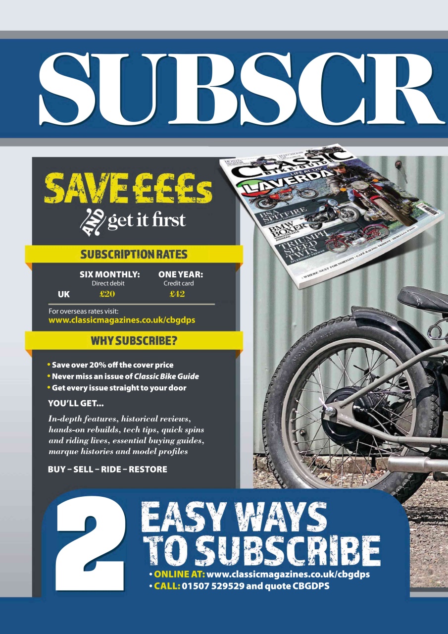 Classic Bike Guide Preview Pages