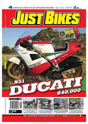 JUST BIKES issue JUST BIKES Nov Issue 269