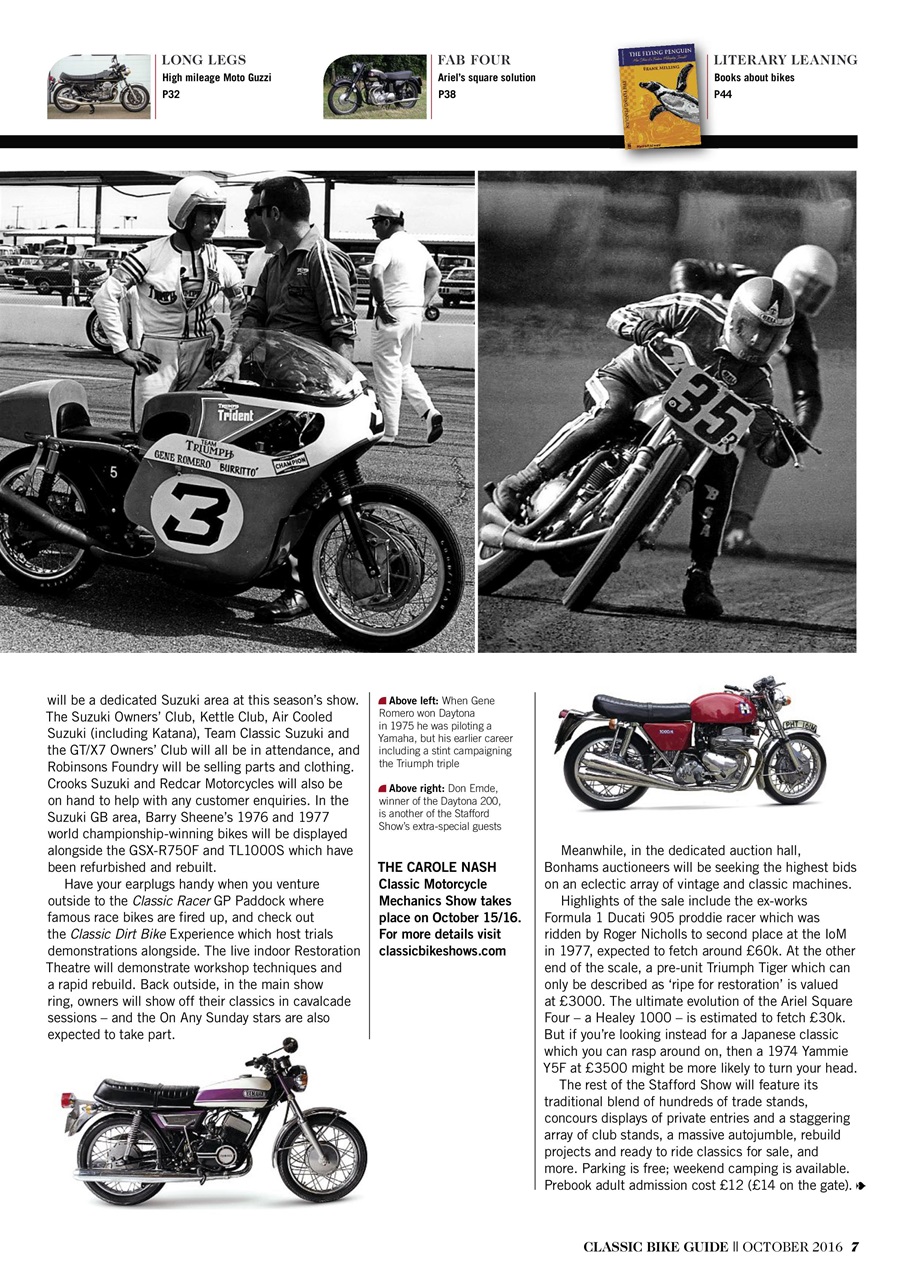 Classic Bike Guide Preview Pages