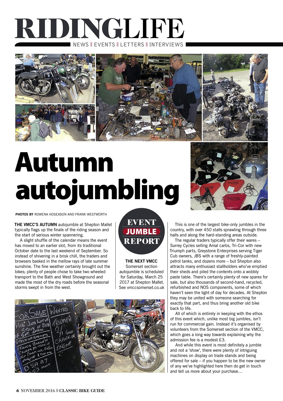 Classic Bike Guide Preview Pages