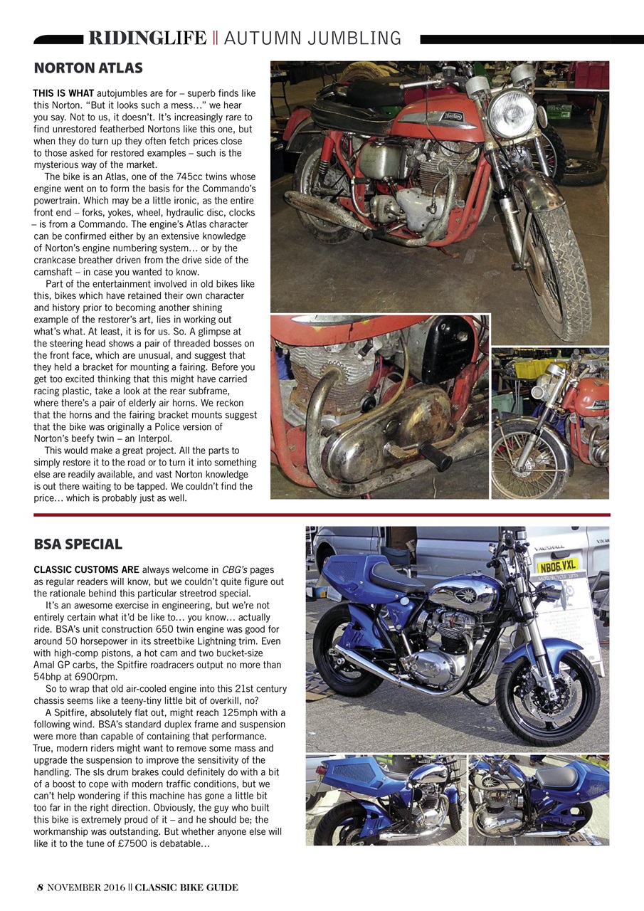 Classic Bike Guide Preview Pages