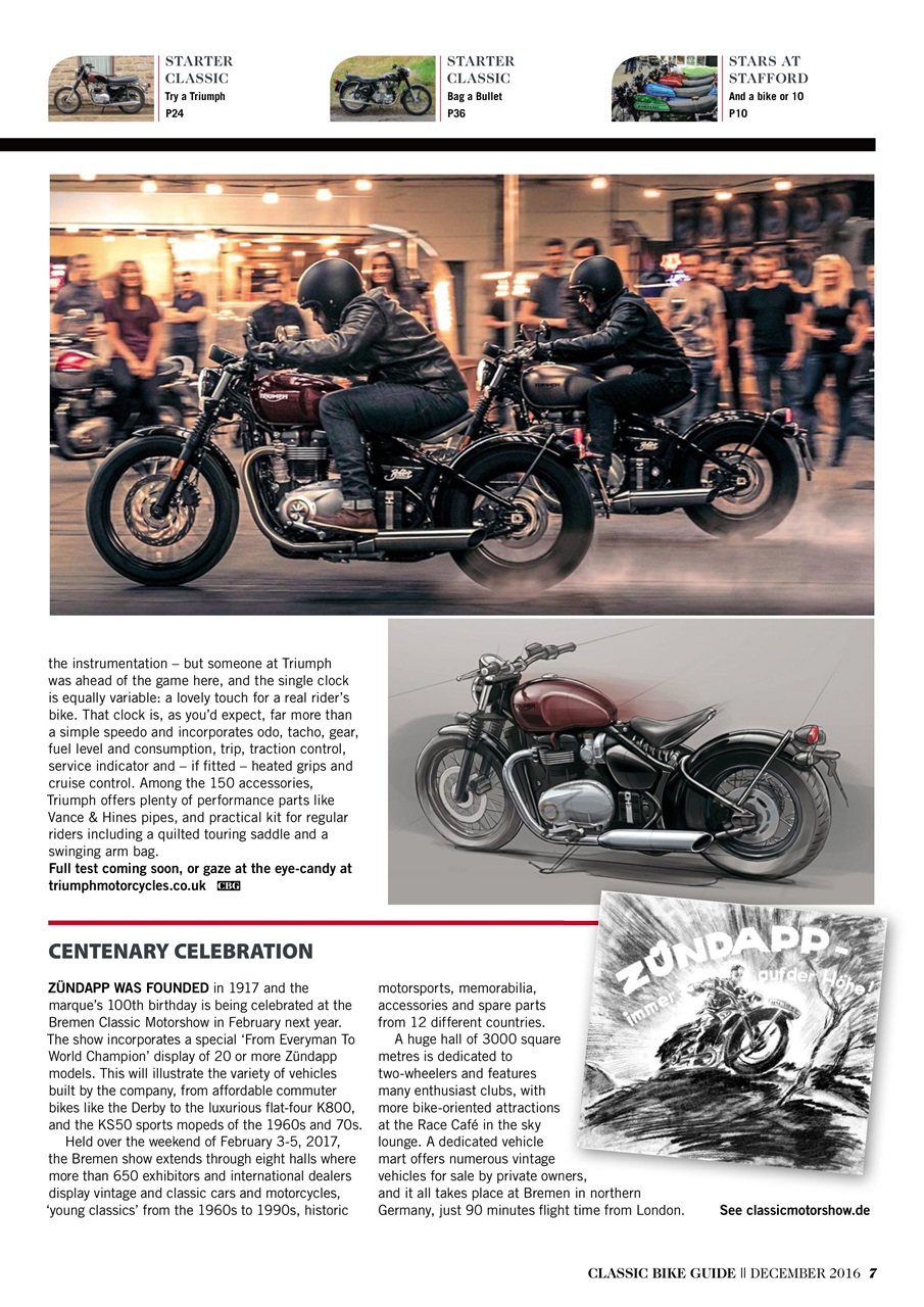 Classic Bike Guide Preview Pages