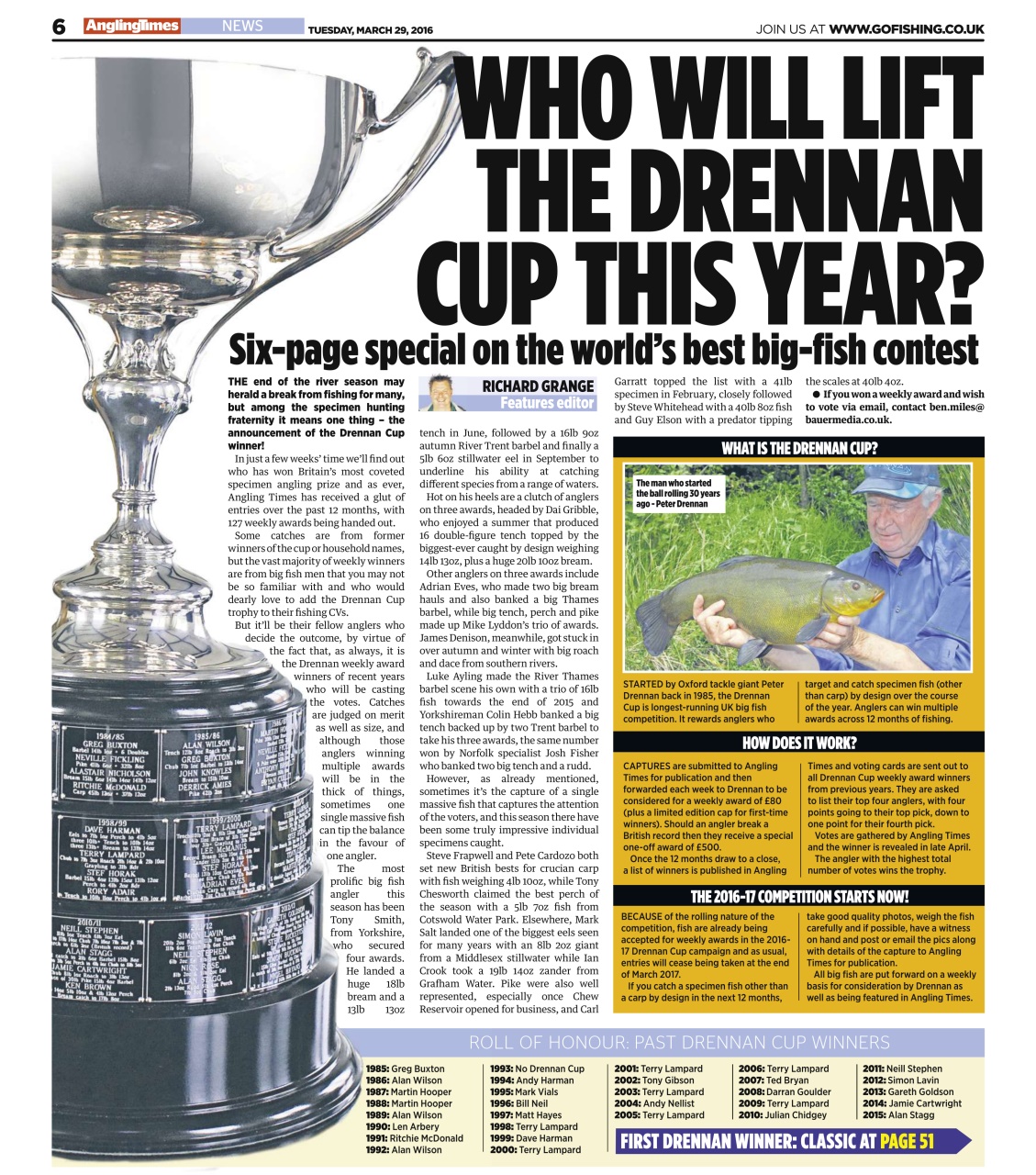 Angling Times Preview Pages