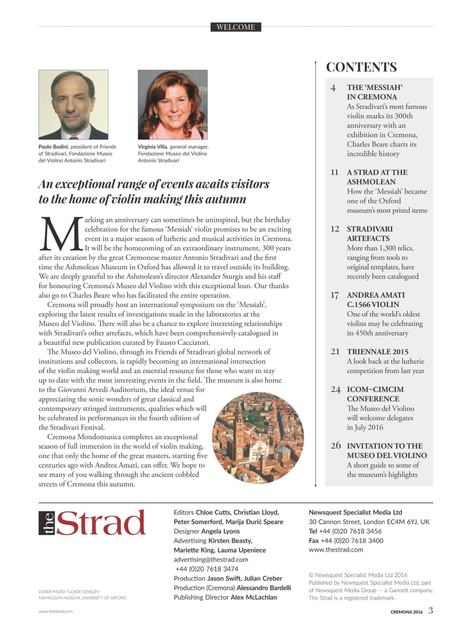 The Strad Preview Pages