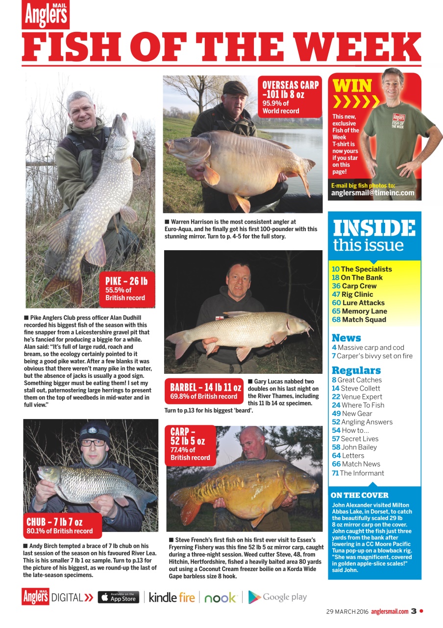 Anglers Mail Preview Pages