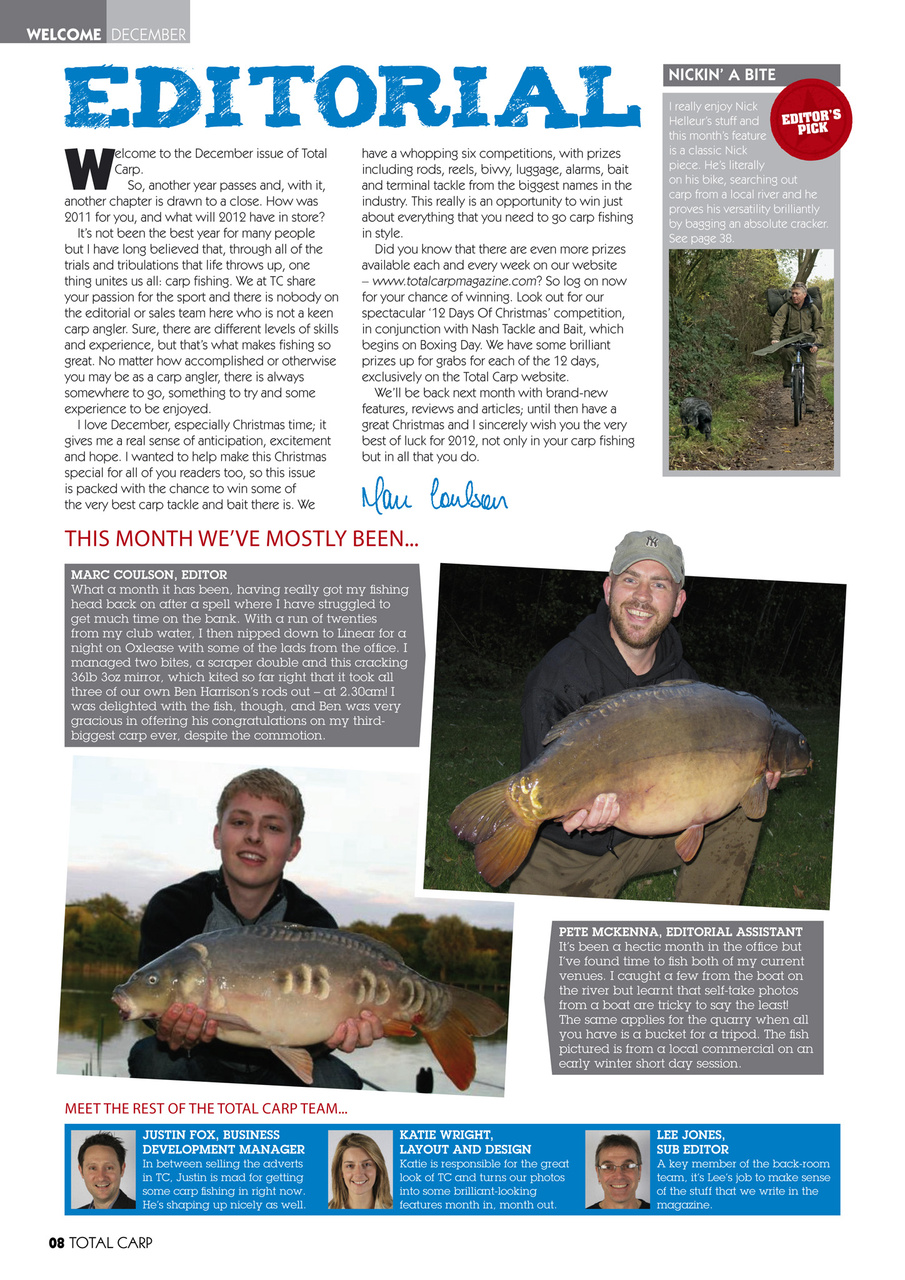 Total Carp Preview Pages