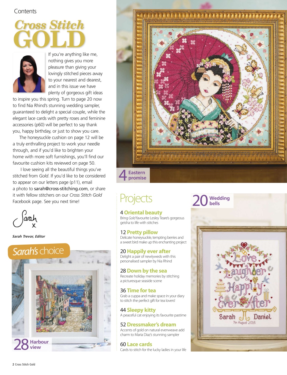 Cross Stitch Gold Preview Pages