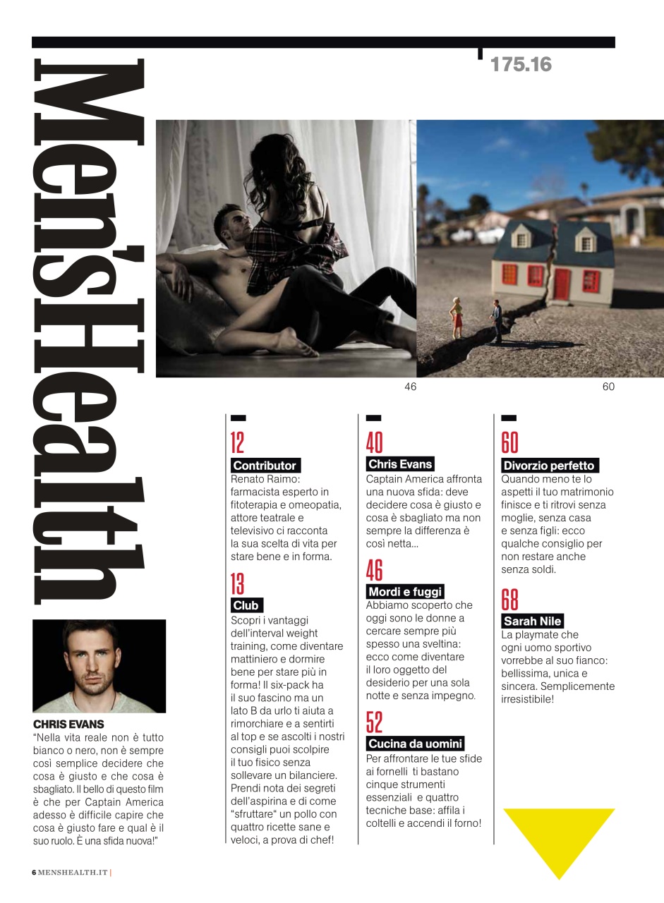 Men's Health Italia Preview Pages