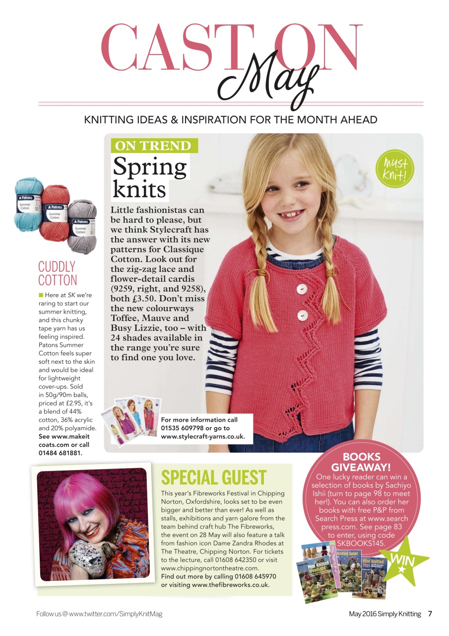 Simply Knitting Preview Pages