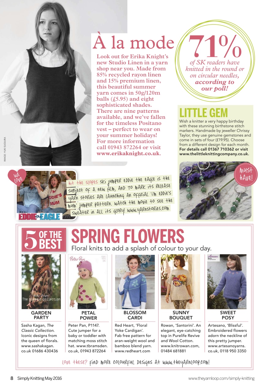 Simply Knitting Preview Pages