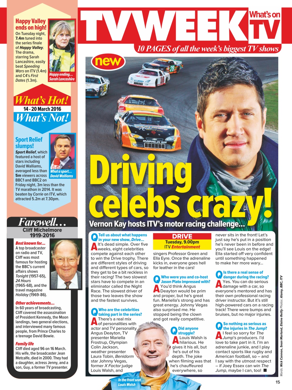 What's on TV Preview Pages