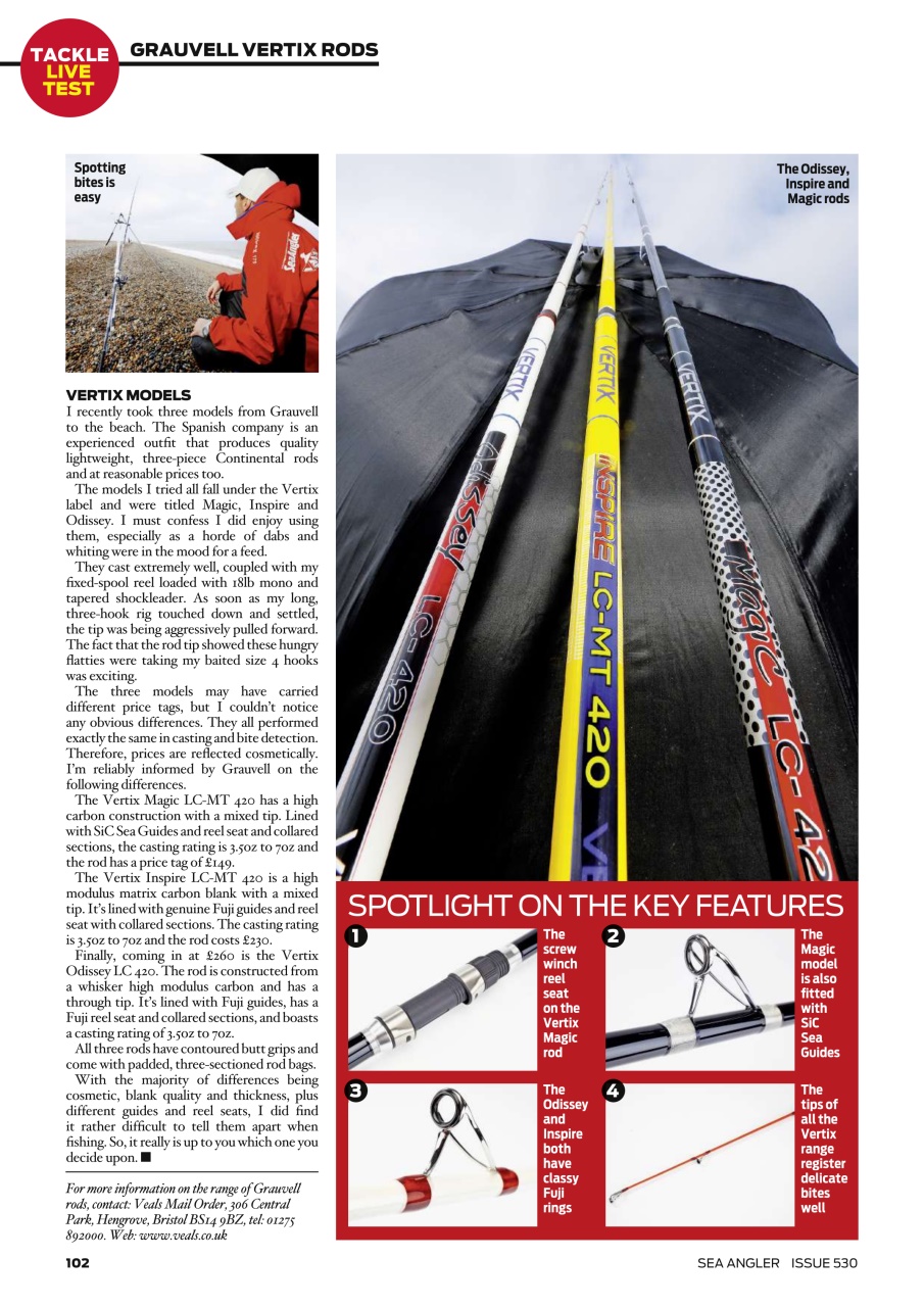 Sea Angler Preview Pages