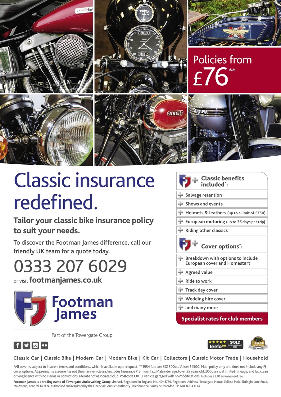 Classic Motorcycle Mechanics Preview Pages