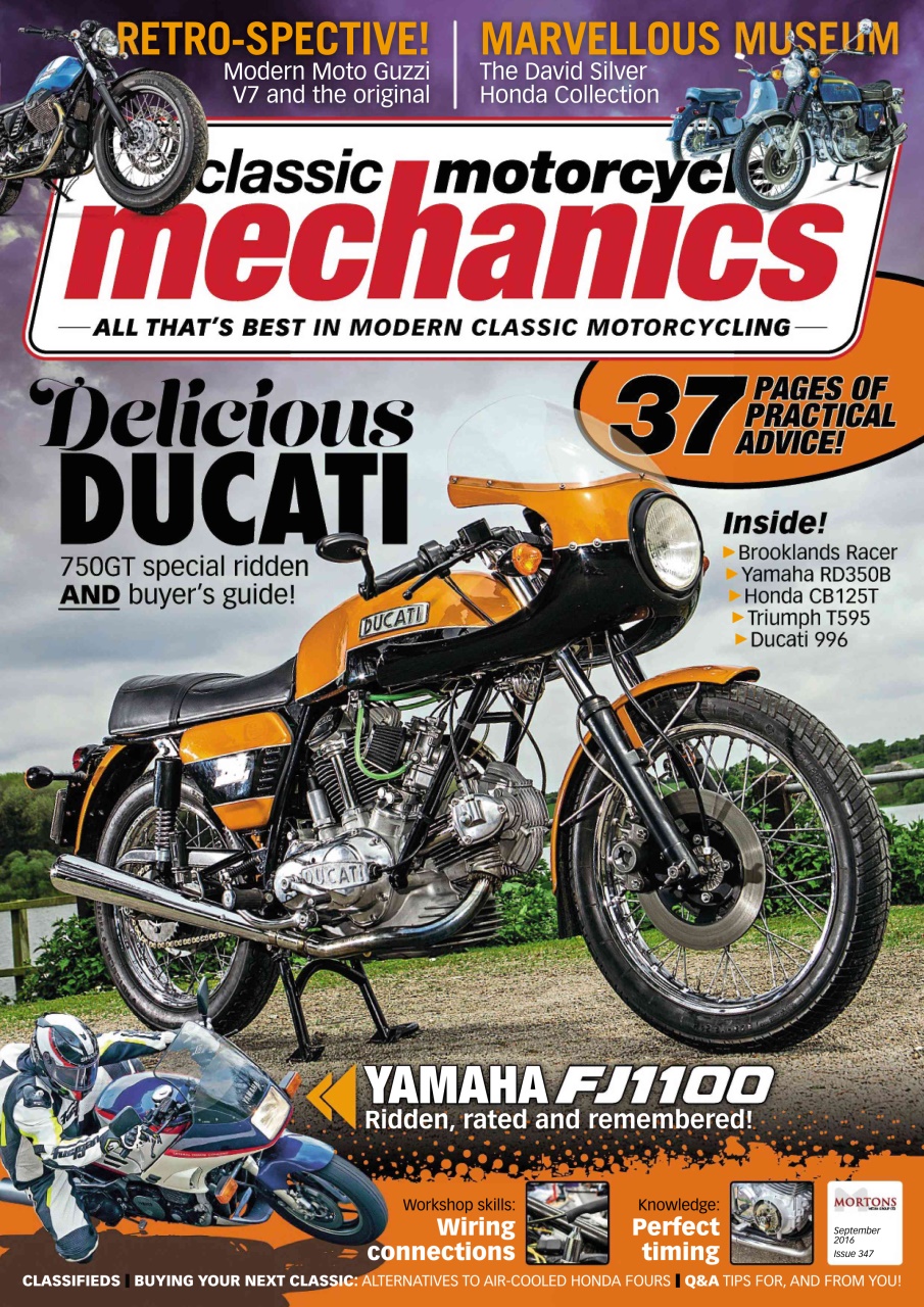 Classic Motorcycle Mechanics Preview Pages