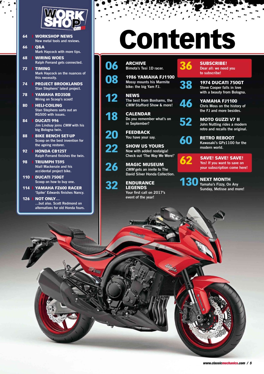 Classic Motorcycle Mechanics Preview Pages