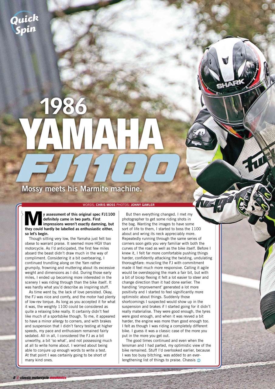Classic Motorcycle Mechanics Preview Pages