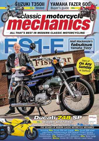 Classic Motorcycle Mechanics issue October 2016