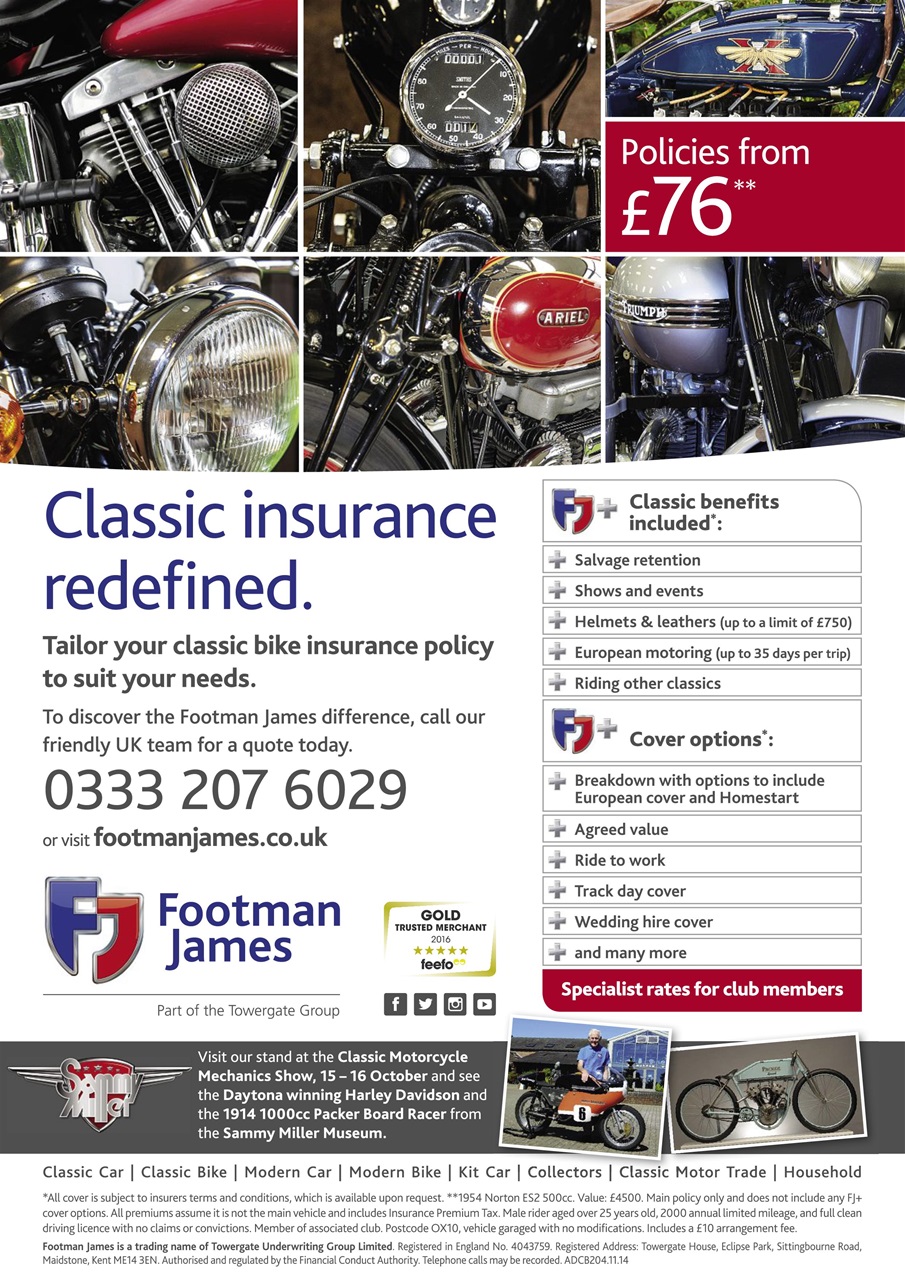 Classic Motorcycle Mechanics Preview Pages