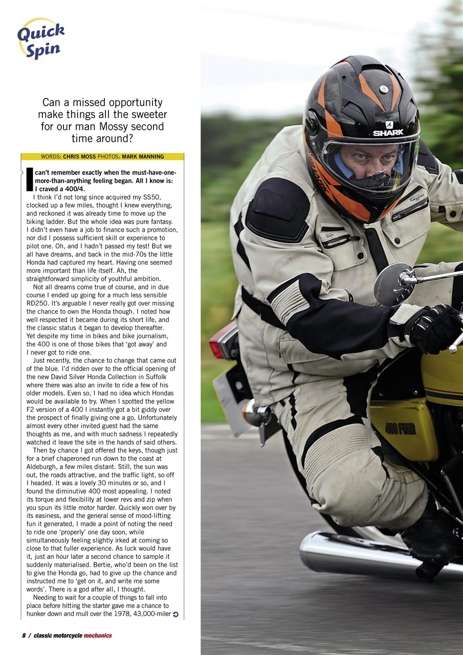 Classic Motorcycle Mechanics Preview Pages