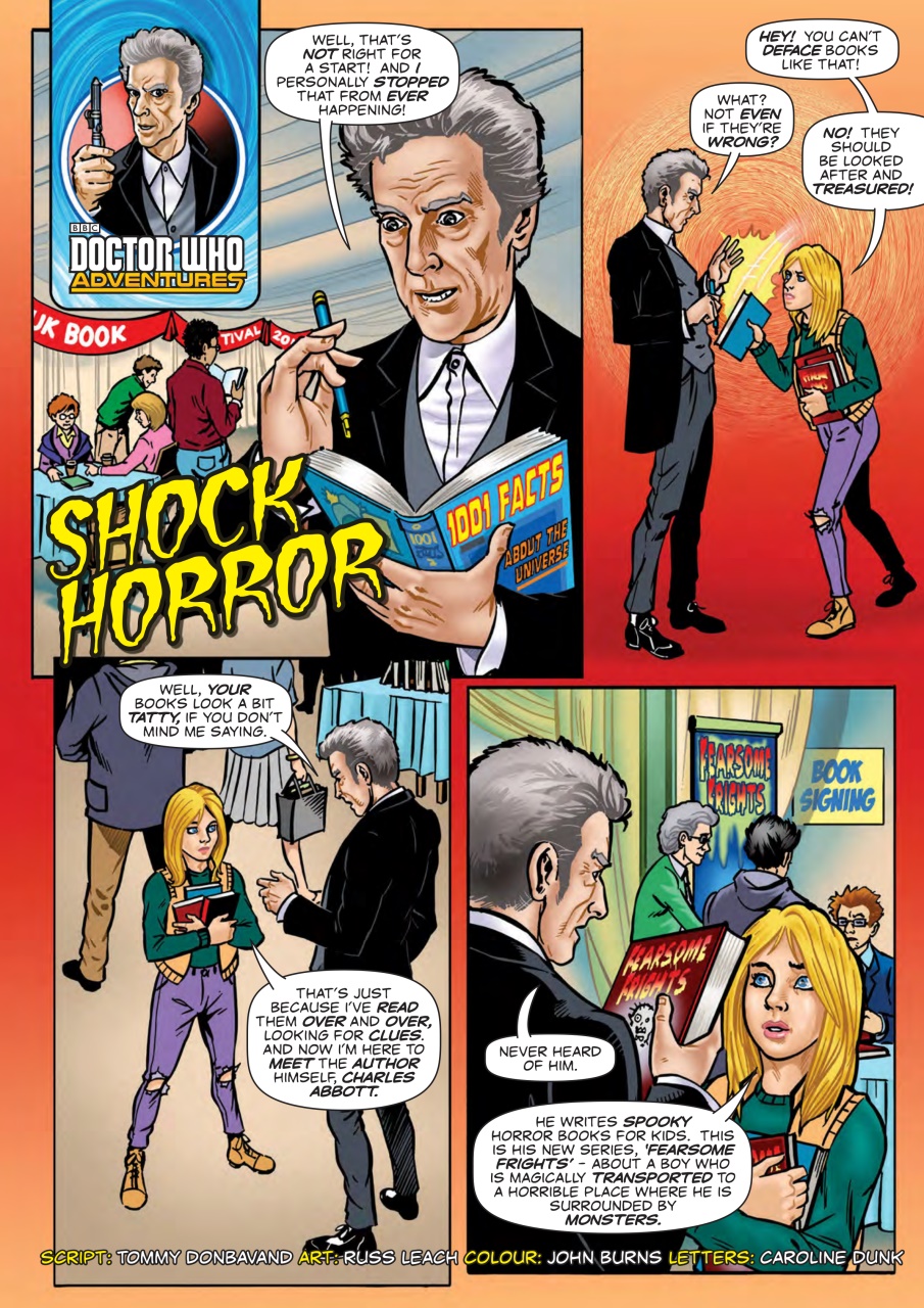 Doctor Who Adventures Magazine Preview Pages