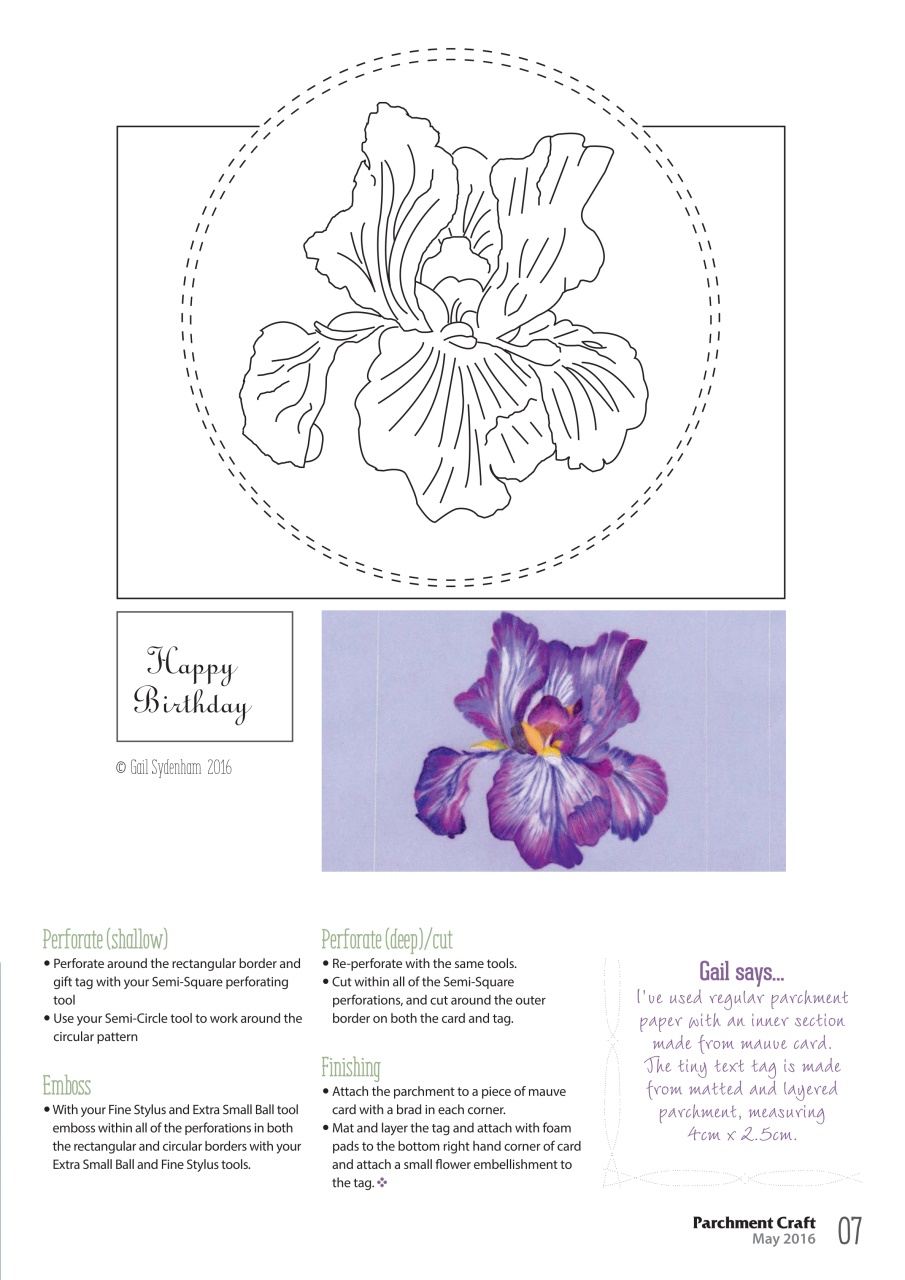 Parchment Craft Preview Pages