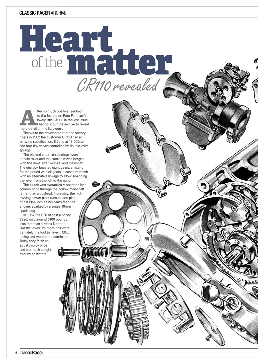 Classic Racer Preview Pages