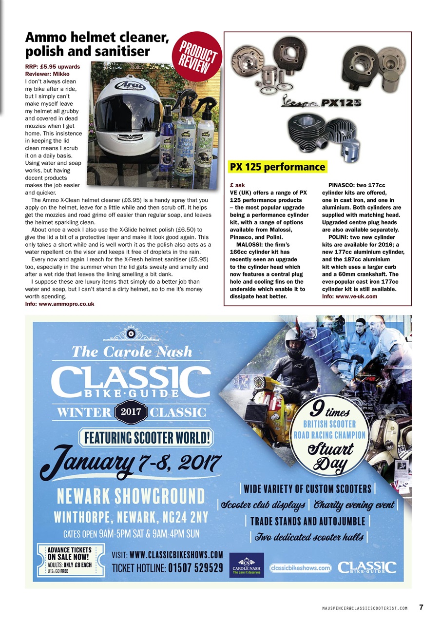 Classic Scooterist Preview Pages