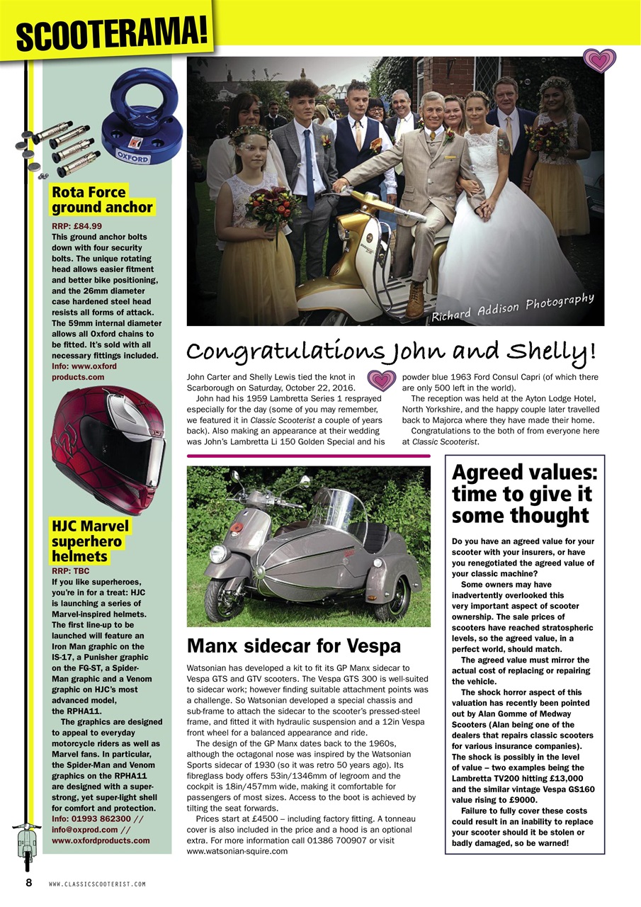 Classic Scooterist Preview Pages