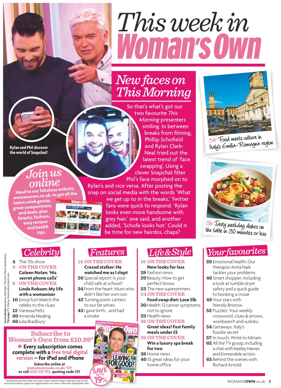 Woman's Own Preview Pages