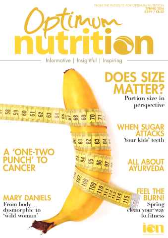 Optimum Nutrition issue Spring 2016
