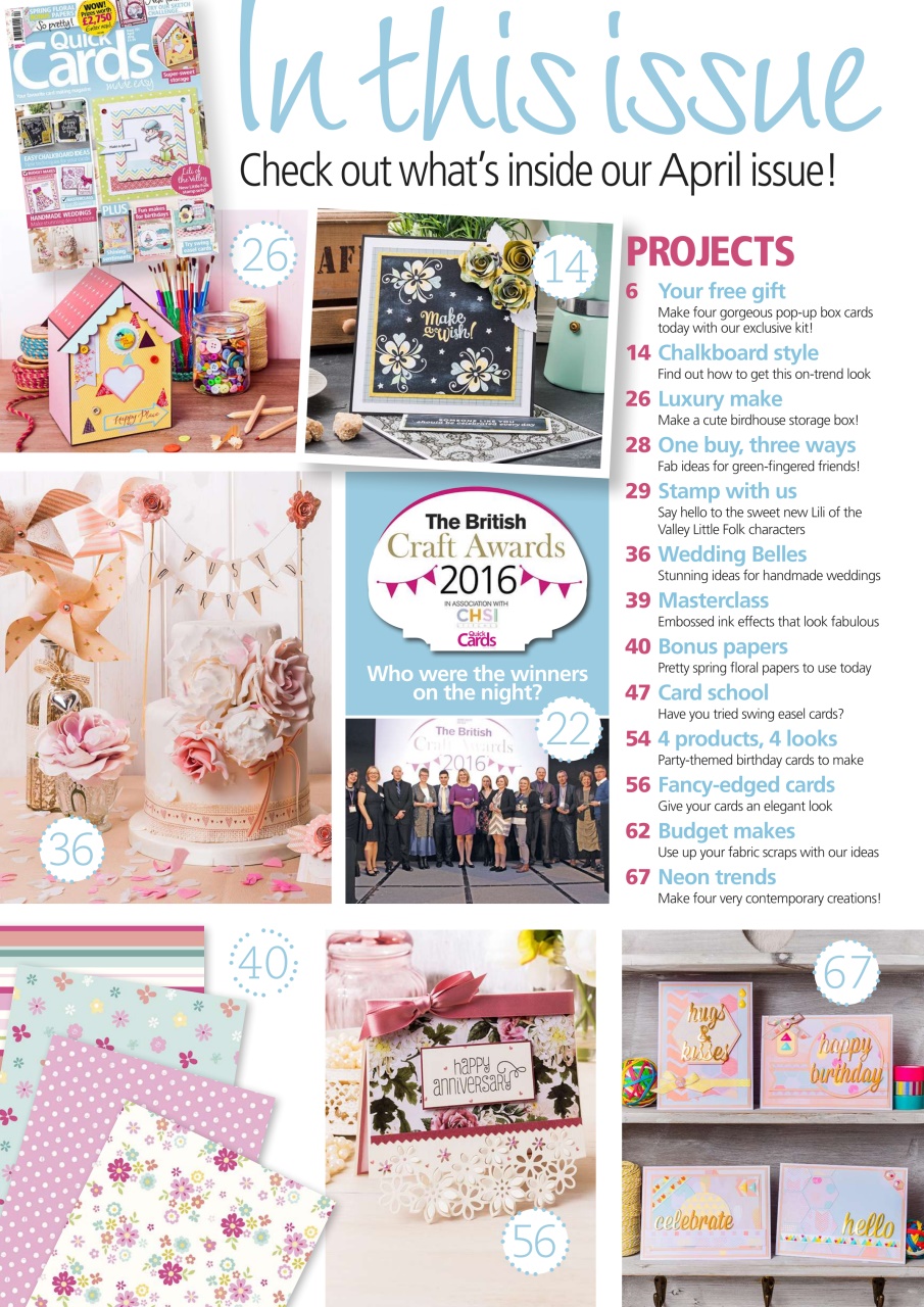 Quick Cards Made Easy Preview Pages