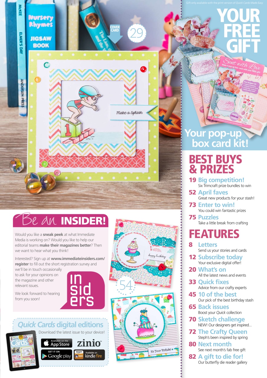 Quick Cards Made Easy Preview Pages