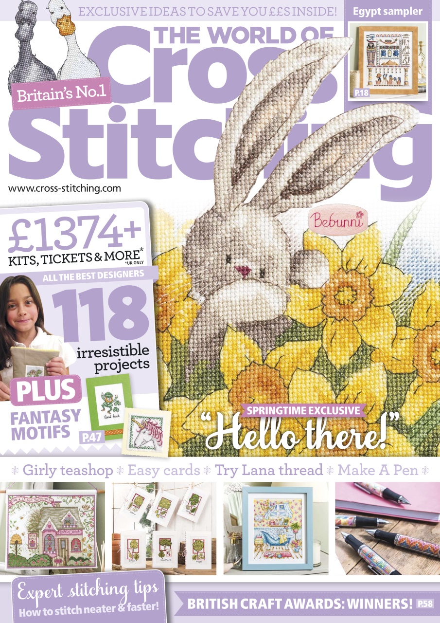 The World of Cross Stitching Preview Pages