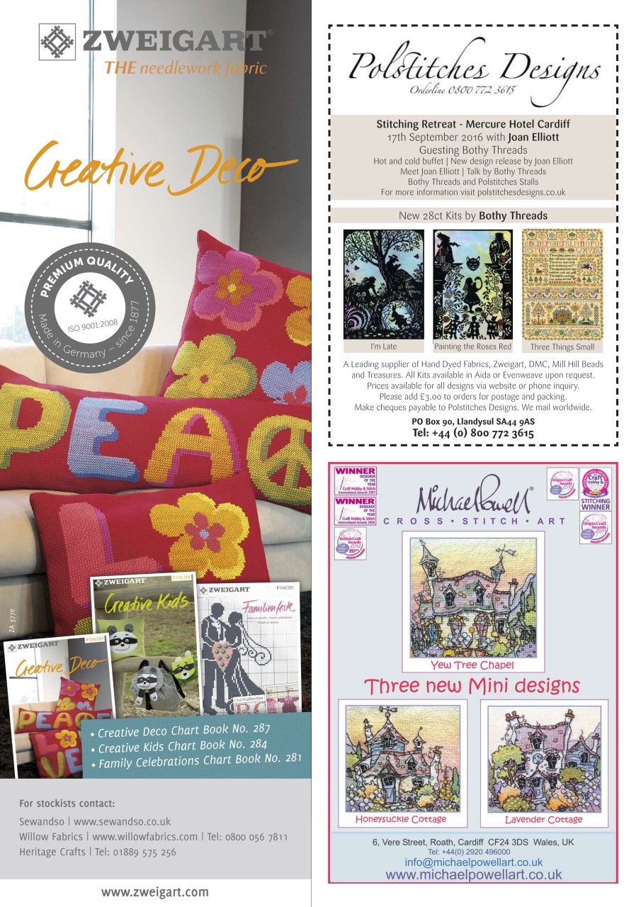 The World of Cross Stitching Preview Pages