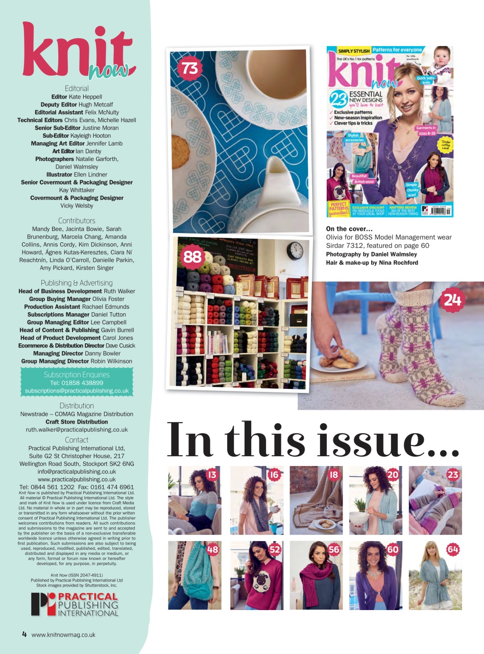 Knit Now Preview Pages