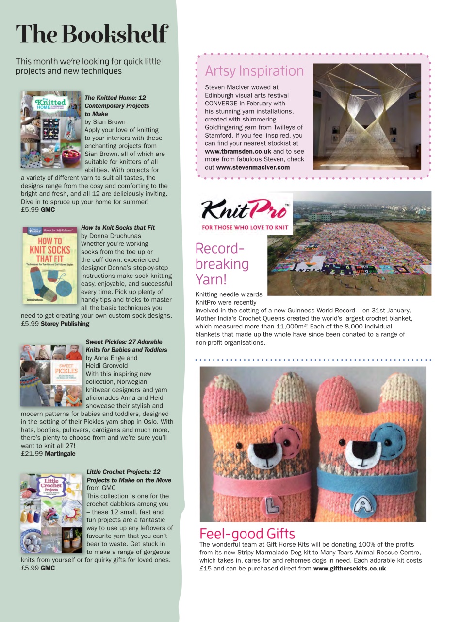 Knit Now Preview Pages