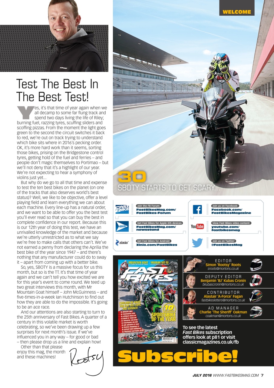 Fast Bikes Preview Pages