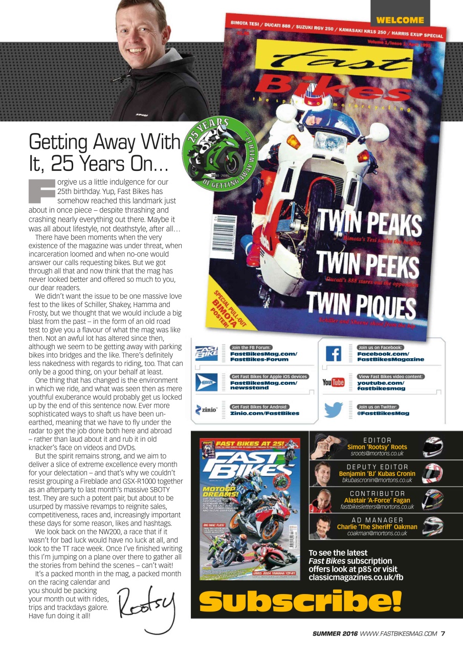 Fast Bikes Preview Pages