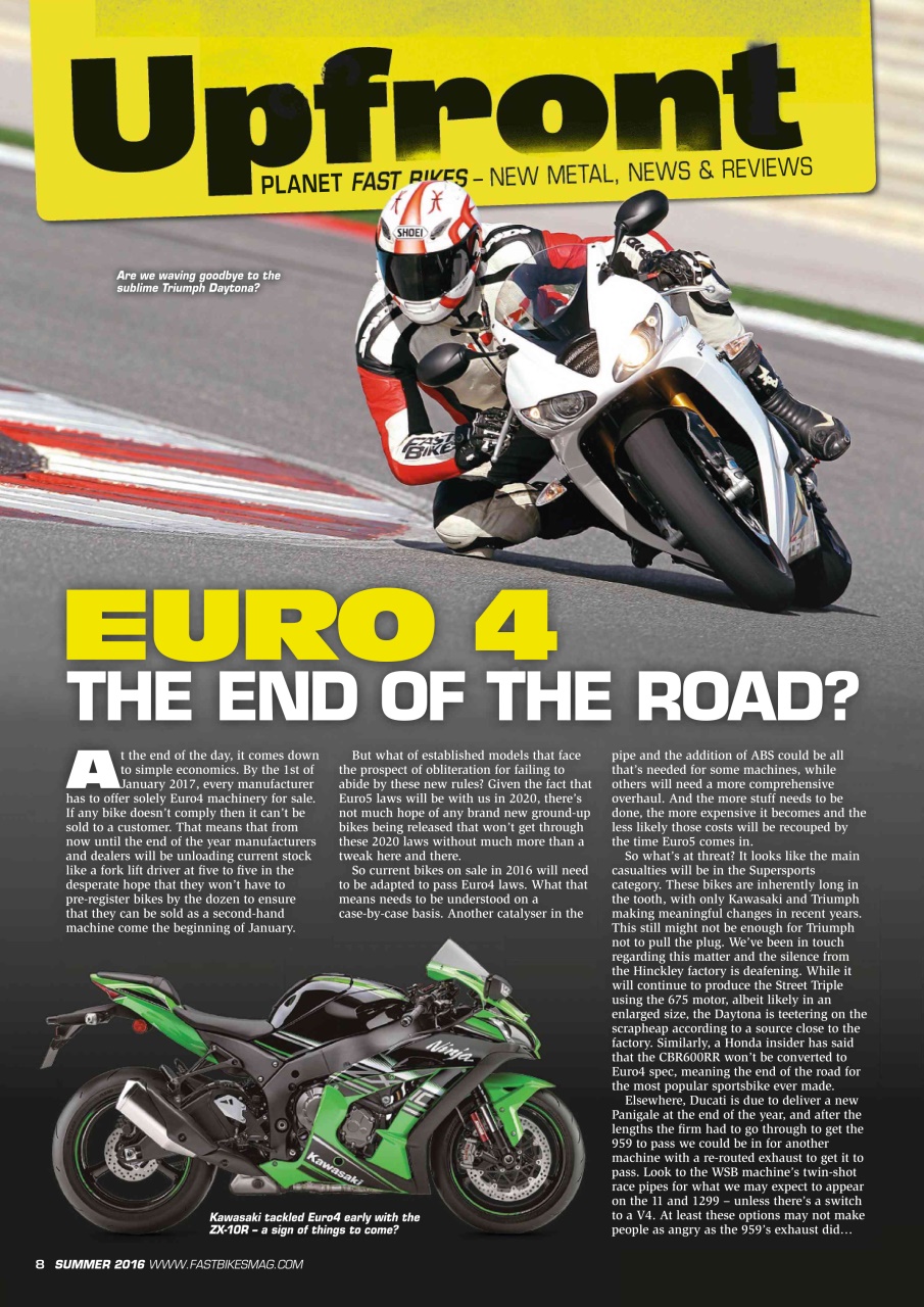 Fast Bikes Preview Pages