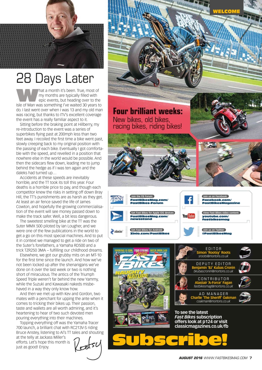 Fast Bikes Preview Pages