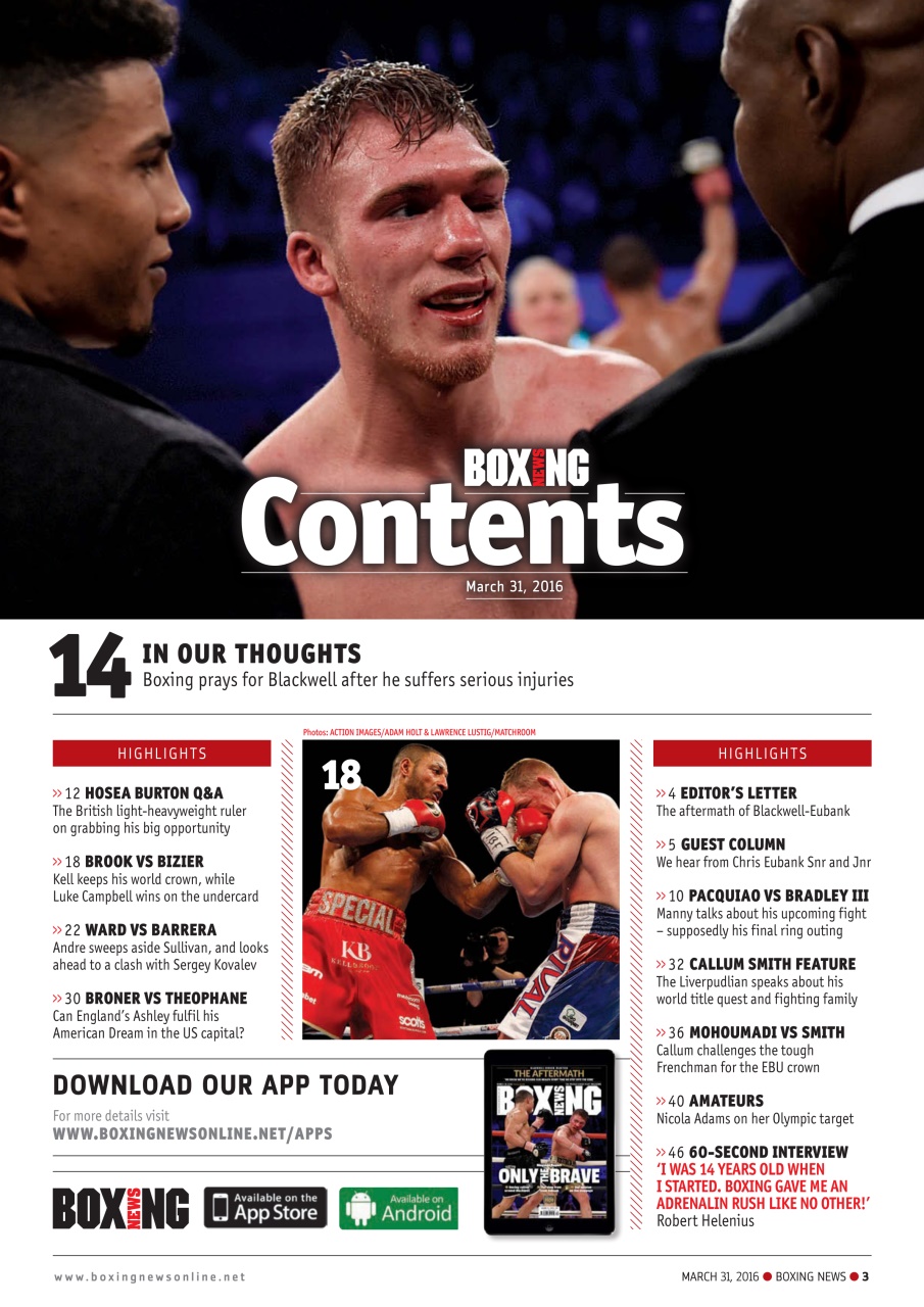 Boxing News Preview Pages