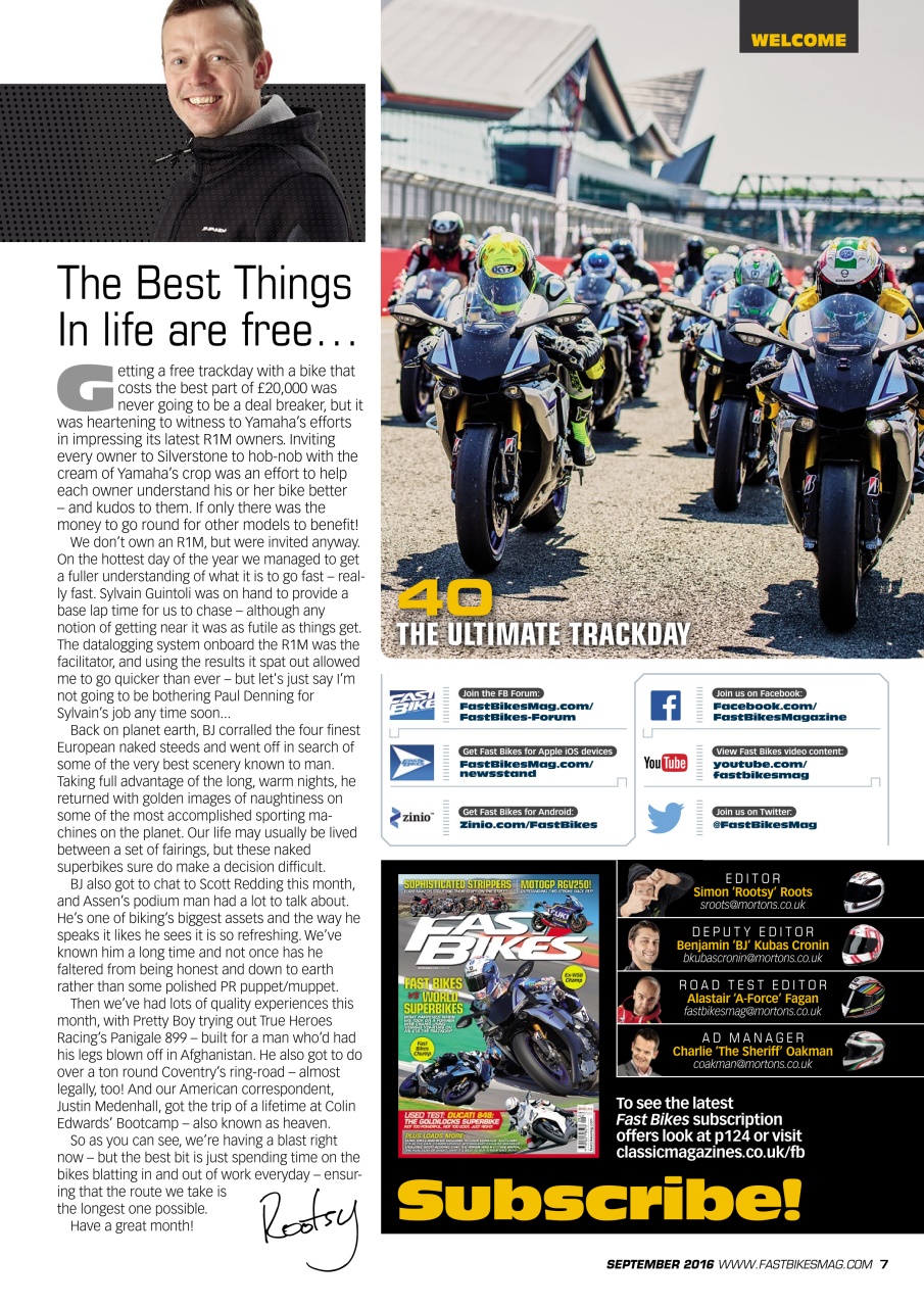 Fast Bikes Preview Pages