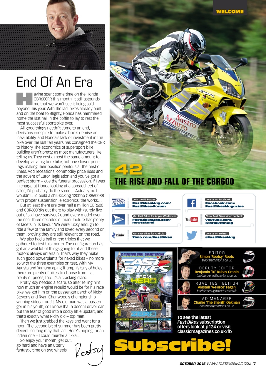 Fast Bikes Preview Pages
