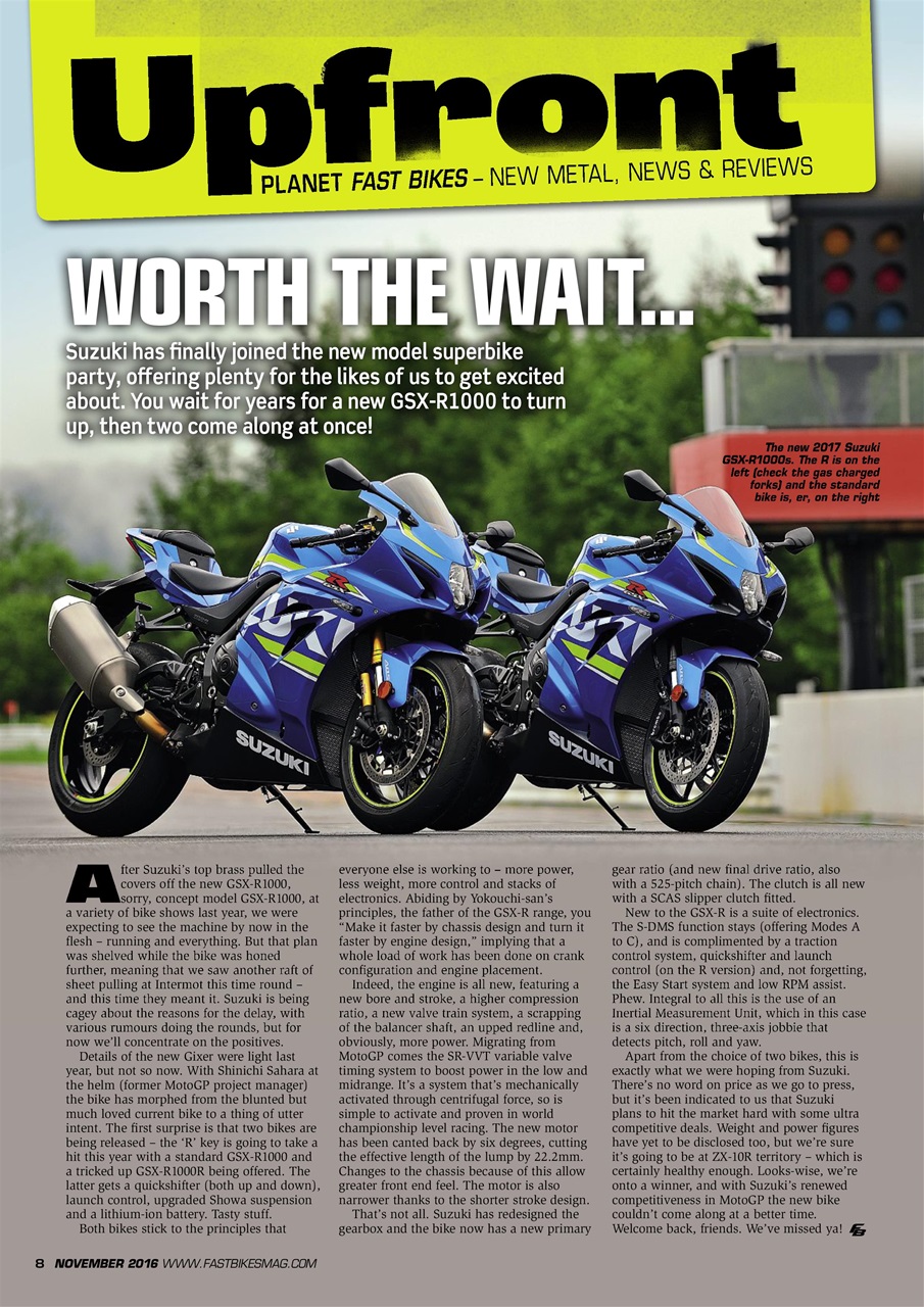 Fast Bikes Preview Pages