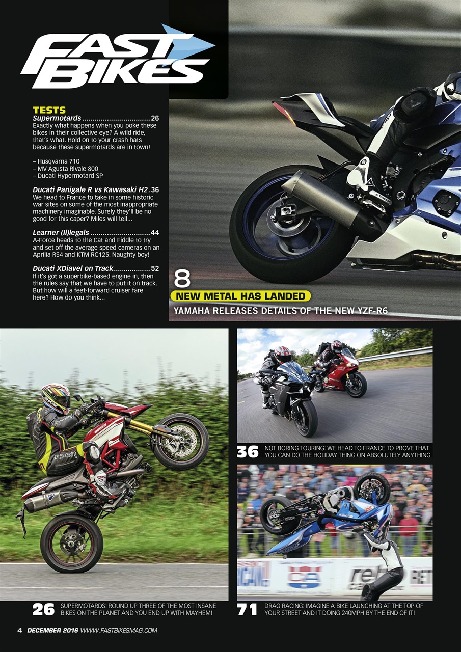 Fast Bikes Preview Pages