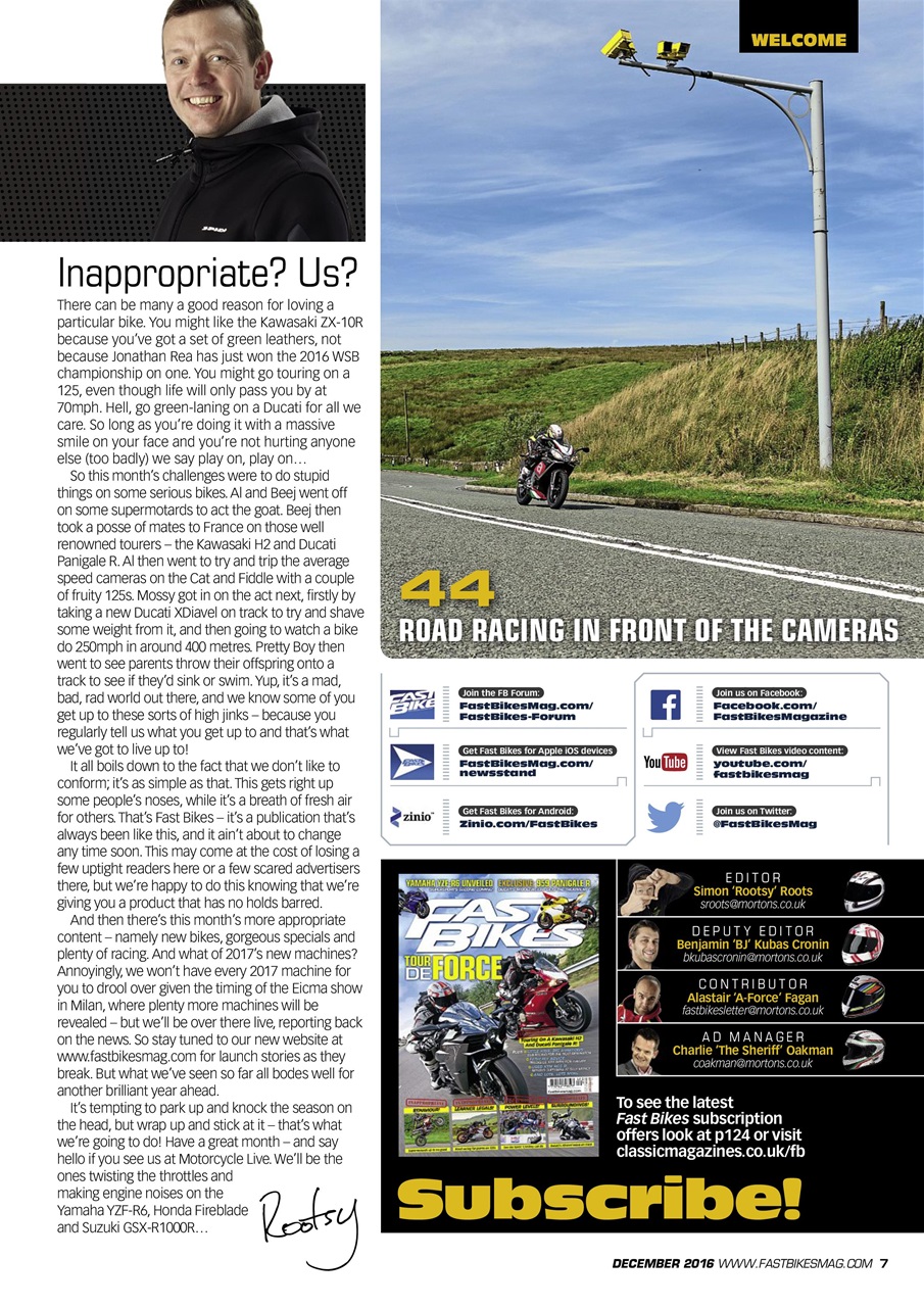 Fast Bikes Preview Pages