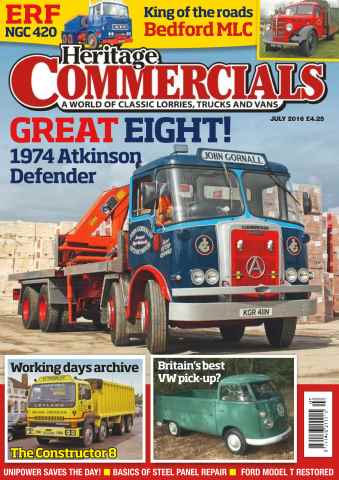 Heritage Commercials Magazine issue July 2016