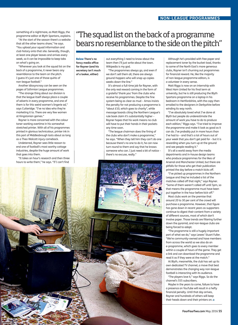 FourFourTwo Preview Pages